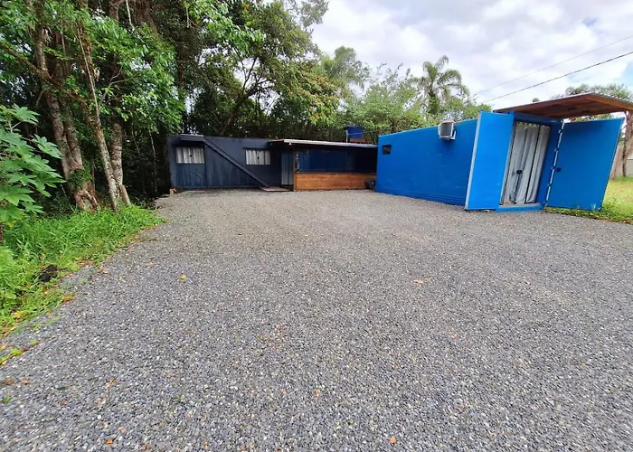Casa Container Azul Mariscal Apartamento Bombinhas